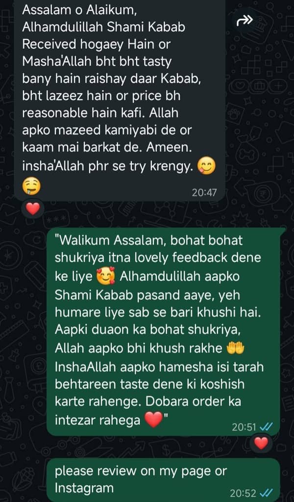 Customer review 01